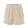 Damesshorts ultradunne cargo kofferlijn effen kleur casual zomer zakknop korte mouwen damespanty cortos 2023 P230606