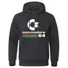 Sweats à capuche pour hommes Sweatshirts Confortable Hommes Survêtement Automne Hiver Homme Sweats à capuche Commodore 64 Cool Clothing Sweats à capuche à manches longues Street Hooded 230612