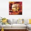 Modern Abstract Canvas Art Red Hotties Ii Pittura a olio fatta a mano Decorazione da parete contemporanea