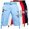 Herenshorts Zomermode Heren Gedrukt Casual Sport Five Outdoor Cargo Short Pants 230612