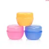 50 PZ 20 g Vuoto PP Vaso di plastica contenitore cosmetico Campione Bottiglia cosmetica Bottiglie riutilizzabili Cura della pelle Balsami per labbra Pot Contgood qty Dhpkp