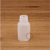 100 pz/lotto Commercio All'ingrosso Vuoto 30 ml/cc Bottiglia di Plastica con Calibrazione PE Contenitore Medicinale Riutilizzabile Confezione Trasparente Vialhood qty Nhlb