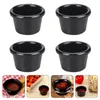 Dinnerware Sets 4 Pcs Sauce Cup Small Vinegar Bowls Dipping Ketchup Containers Salad Dressing Reusable Seasoning Kitchen