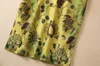 62 2023 XL lente zomer bloemenprint jurk ronde hals mouwloze jurk luxe mode prom dameskleding AS