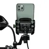 Support de support de téléphone portable de moto de voiture imperméable à l'eau pour le GPS de téléphone portable de moto de moto avec le chargeur d'USB de QC 3.0