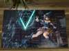 Poggia New Yugioh Yugioh Playmat Dark Magician Girl Card Card Game CCG TCG Mat Mouse Pad con zone + Regalo per bagagli gratuiti