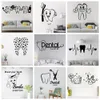 Dentist Tooth Vinyl Wall Stickers Teeth Decals For Living Room Dental Shop Decoration Hospital Dentist Store Wallstickers