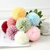 Dried Flowers Hot PCS dandelion flower ball simulation road lead wall fake home decoration wedding bouquets cheap