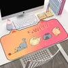 カワイイマウスパッド大きなかわいい猫耳漫画キーボードマットテーブルマット学生ゲーマー防水デスクトップマウスパッドデスクオーガナイザー