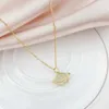 Pendant Necklaces Fashion Personality Copper Micro-Inlaid Zircon Necklace for Women Charm Ring Planet Jewelry Birthday Gift R230612