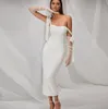 2023 Suknia ślubna z pochwę blattera Sweetheart Strapy Bow Cequine Silt Tea Long Bridal Fornal Party Suknie Vestido de novia Sexy