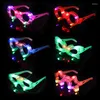 Party Decoratie Led Bril Volwassen Carnaval Cosplay Maskerade Rekwisieten Accessoires Voor Haar Festival Lichtgevende Feestelijke Neon Kinderen Speelgoed