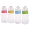 Butelki dla niemowląt# L41D 120 ml Butelka do pielęgnacji dziecięcej silikonowa sutek z mlekiem Dozownik wody G220612