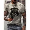 Mode Herren Stil Kurzarm T-shirt Lose und Neue Größe hemd menVX5N