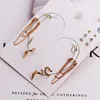 Stud Earrings 7 Pairs Of Suit Fashion Simple All-match Female Ear Eardrop Bone