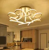 Chandeliers APP Control Simple Acrylic Modern Chandelier Ceiling Lights For Home Living Room Bedroom Kitchen Plafon Led Indoor Lighting