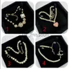 Pendant Necklaces Pendant Necklaces Fashion Designer Luxury Brand Multiple Fragrant Pearl Necklaces Collection Diagram Yiboda J230612