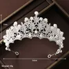 Gioielli per capelli da sposa Regina Gioielli da donna per bambini Ragazza Diademi e corone di lusso Sposa La sua vera bellezza R230612