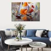 Abstract Seascape Canvas Art Regatta Late Breeze Painting Handmade Cafe Bar Modern Decor