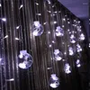 Strings 2.5M 108 LED Lights Warm White Fairy String Light Christmas Wedding Party Decor Indoor Outdoor Novelty Lightings