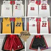 22 Maillot Jimmy Butler Maillots de basket-ball cousus 14 Tyler Herro 13 Bam Adebayo 10 Tim 3 Dwyane Hardaway 33 Alonzo LeBron 6 James Mourning 34 Short Allen Patch final