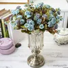 Dried Flowers European Clove Carnation Ornamental Flowerpot Decorative Scrapbook Christmas Decor for Home Wedding Artificial Plants