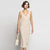 Casual Dresses Reform Strap Tank Top Women's Inner Dress Texture Högkvalitet Ren fragmenterad blommakjol