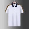 Mens Stylist Polo Shirts Luxury Italy Men Clothes Short Sleeve Fashion Casual Men's polos Summer T Shirt Designer polos shirt Many colors are available Plus Size M-3XL