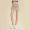 Shorts actifs jupes de Tennis plissées pour femmes avec poches taille haute athlétique 2 en 1 jupes de golf d'entraînement de gymnastique