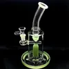 Dab Rig met gekleurde basis en accenten 14 mm bong