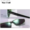 Polarking Brand New Polarized Sunglasses Transparent Frame Men Fashion Male Eyewear Sun Glasses Travel Fishing Oculos Shades L230523