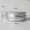50 x 30 g aluminium burk 30 gram metallkräm 1 oz silver tenn g kosmetisk containerergood llsfc