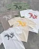 남자 T 셔츠 2023하라 주쿠 패션 대형 셔츠 남자 힙합 티셔츠 빈티지 90 년대 스트리트웨어 애니메이션 짧은 슬리브 탑 고딕 의류