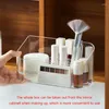 Storage Boxes Clear Cosmetic Organizer Makeup Display Cases For Vanity Bathroom Counter Dresser Jewelry Brush Lipsticks Box