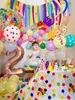 Party Decoration Set Of Macaron Colorful 10 "latex Balloon Decorations For Kids Birthday Anniversary Theme Background Wall