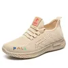 Schoenen dames designer wandelende sneakers merk lantiancan zomertochtschoenen topkwaliteit outdoor sport fashion trainers item g-2305 zwart 7058