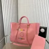 Novo estilo bolsa pequena fragrância bolsa de praia bolsa bolsa mãe bolsa grande capacidade bolsa de ombro único mulher 80% loja online