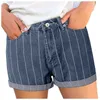 Shorts Denim Classic Retro High Maisted Blue Ultrafine Ben Tight Summer Shorts Women's Jeans P230606