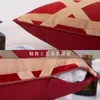 Подушка роскошные китайские стили охватывают красные лоскутные талию корпусы сет