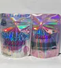 Pochettes à bijoux Sacs 3.5G 0.125Oz Shiny Smell Proof Mylar Plastic Bag Packaging Package Blue Zlurpee Bubble Dce Cake Runty Cherry Es Ot6Qn