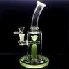 Dab Rig with Colored Base and Accents 14mm bong