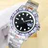 Diamond Men Watch 40mm Montres mécaniques automatiques Montres-bracelets étanches Designers Business Montre De Luxes