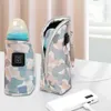 Flaskor# Digital Display Bag USB Care Bottle Portable Baby Bottle Heater G220612