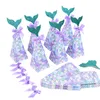 Mermaid Tail Little Mermaid Party Party Candy Bag pod morze Torby torebki