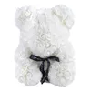 Decorative Flowers 40cm Foam Rose Bear Multicolor Girlfriend Valentines Day Teddy Gift Birthday Party Decoration Mother's