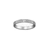 Band Love Torny Ring Jewellry para mujeres Diamantes pavimentados Anillos de oro Aleación de acero de acero Goldplated 2023 Accesorios de moda nunca
