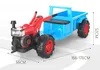 2WD marche tracteur électrique jouet voiture quatre roues garçons et filles avec seau tracteur créatif anniversaire jouets cadeau pour enfants