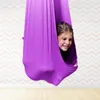 Mobília de acampamento crianças algodão ao ar livre indoor swing hammock para abraçar até sensorial criança terapia macio pacote elástico gota constante