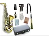 Jupiter JAS-720-GN ALTO SAXOPHONE EB TUNE BRASSメッキのプロの木双目とサックスアクセサリーマウスピース