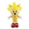 Gros anime sonic jouets en peluche réalistes mignons Sonic Hedgehog Mouse Doll jeux pour enfants camarades cadeaux de vacances